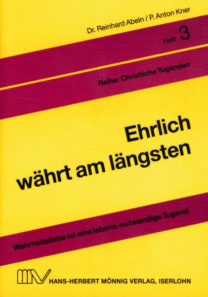 Ehrlichkeit englisch